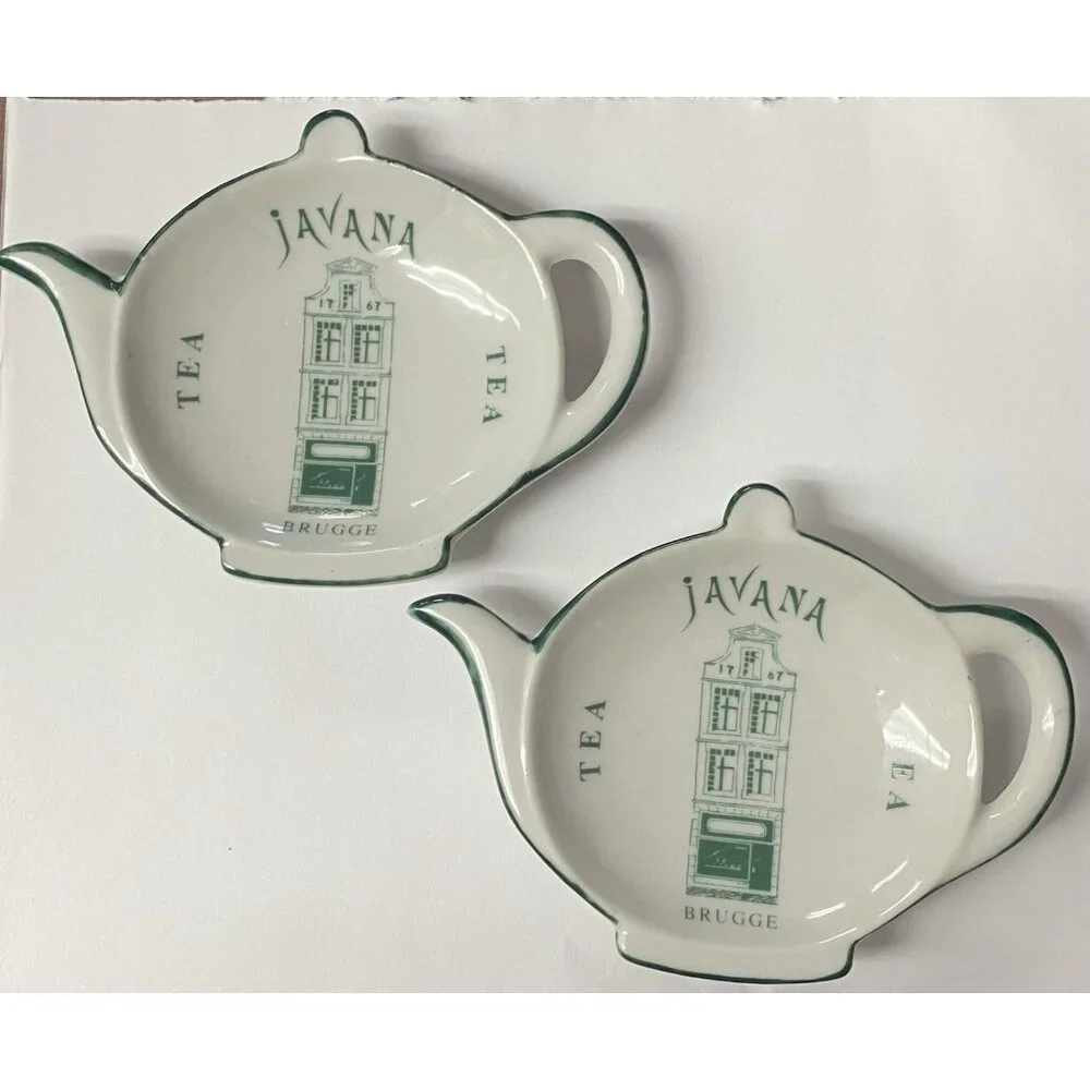 Javana Bregge Tea Bag Holder Restaurant Ware Tea House LOT 2